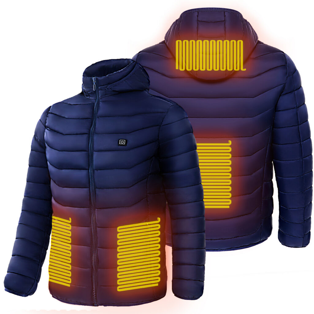 Doudoune chauffante homme — vue 10