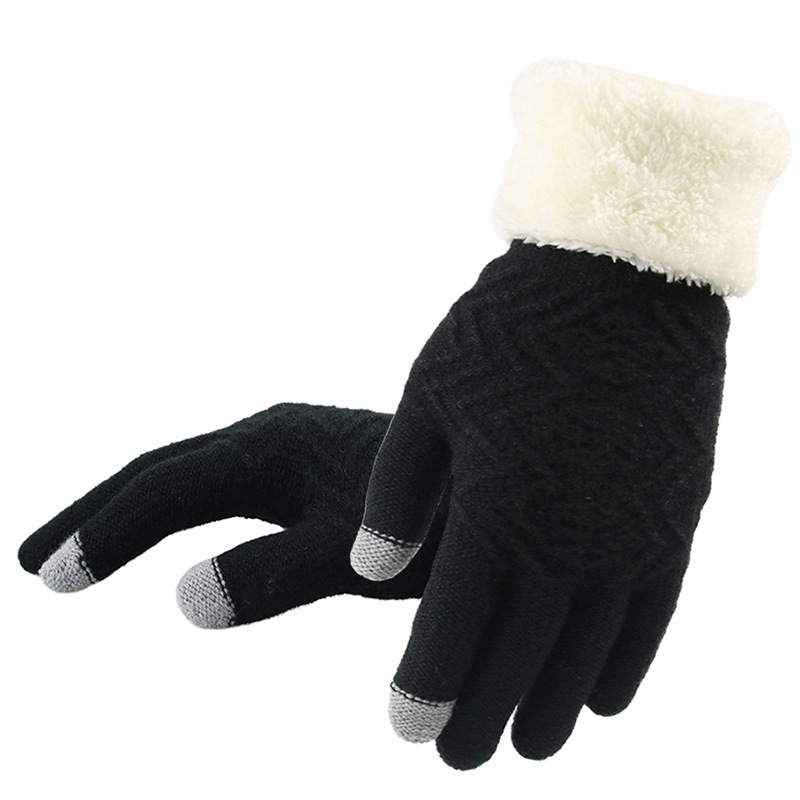 Gants d’hiver tricotés — vue 6