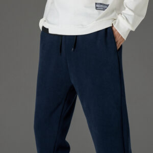 Jogging thermique doublé polaire homme