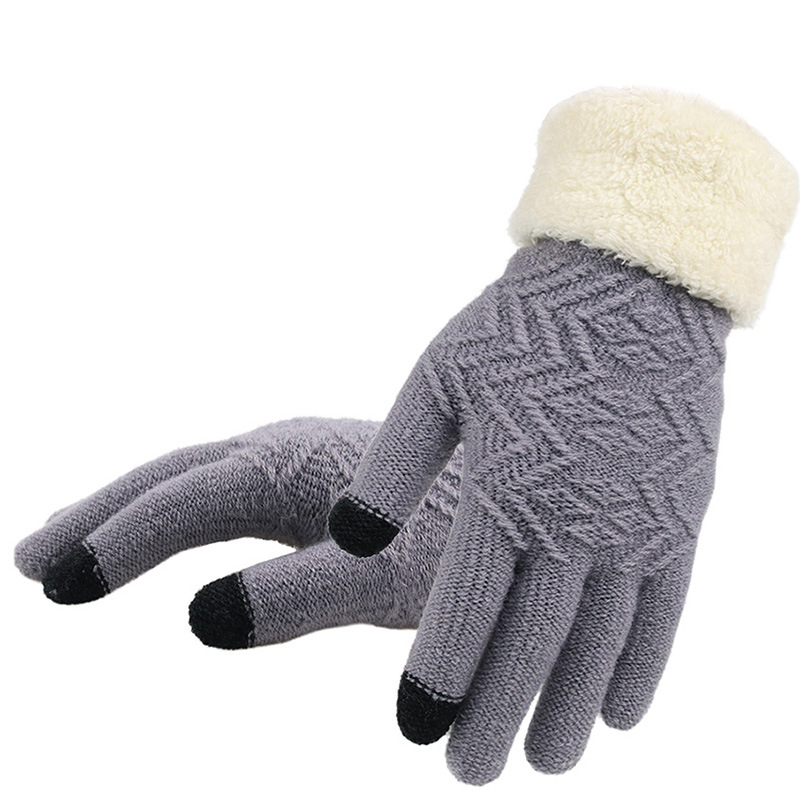 Gants d’hiver tricotés — vue 5