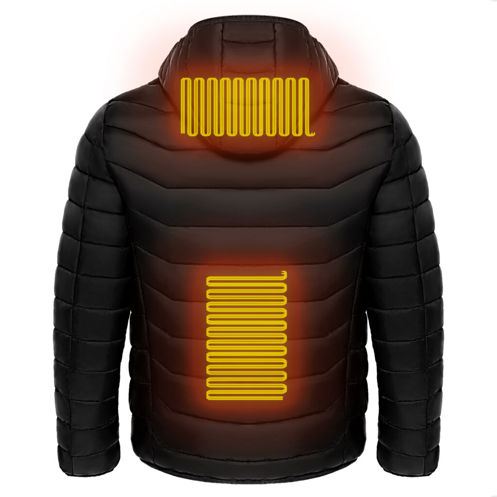 Doudoune chauffante homme — vue 3