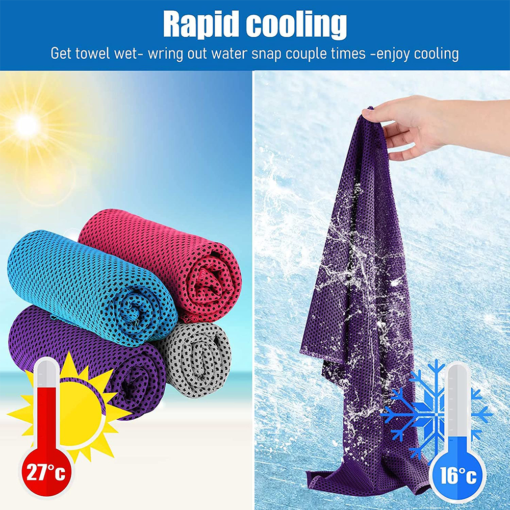 Serviette microfibre effet froid — vue 3