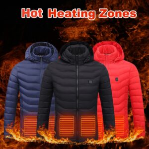 Doudoune chauffante homme