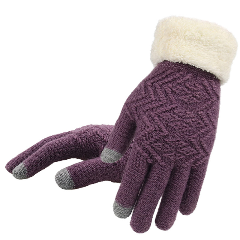 Gants d’hiver tricotés — vue 3