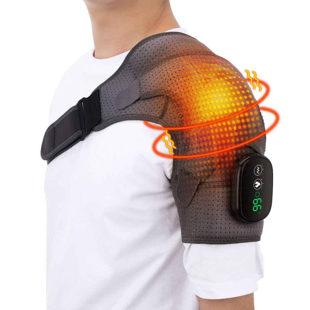 Ceinture chauffante épaules USB — vue 2