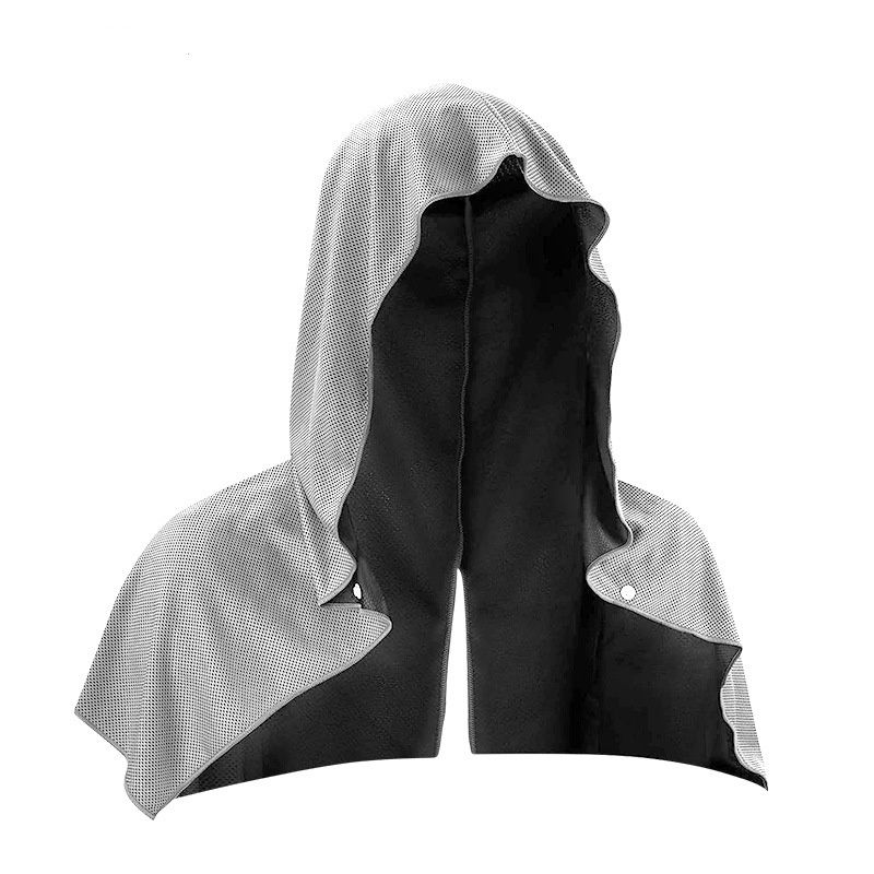Serviette sport rafraîchissante à capuche — vue 3