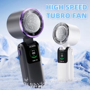 Ventilateur pliable avec pack froid, portable/cou