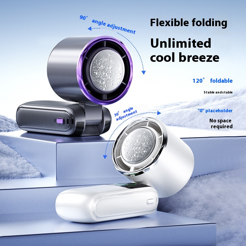 Ventilateur pliable avec pack froid, portable/cou — vue 12