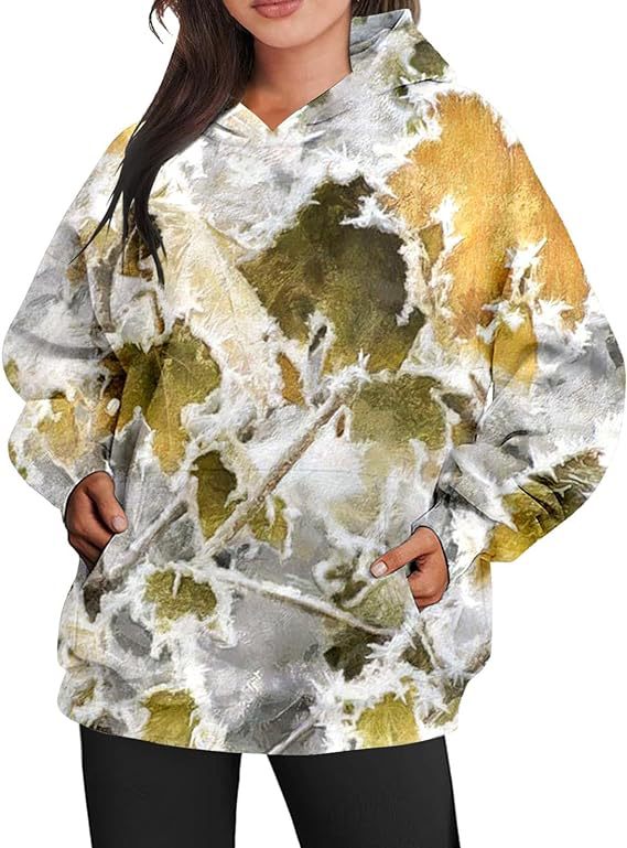 Hoodie camouflage femme — vue 10