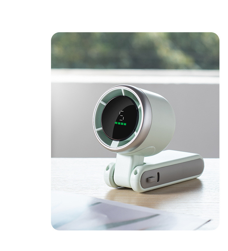 Ventilateur turbo pliable 180° portable/cou — vue 4