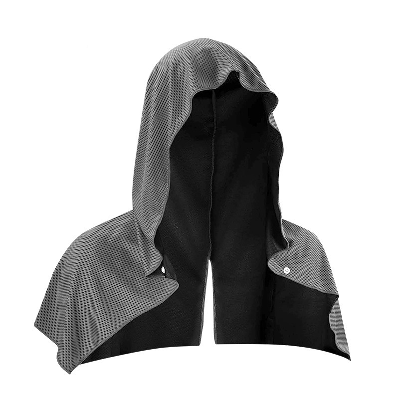 Serviette sport rafraîchissante à capuche — vue 5