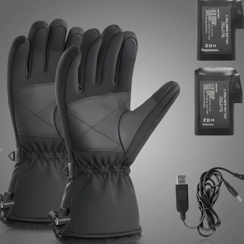 Gants chauffants imperméables LAURIANE Hero — coupe-vent — vue 2
