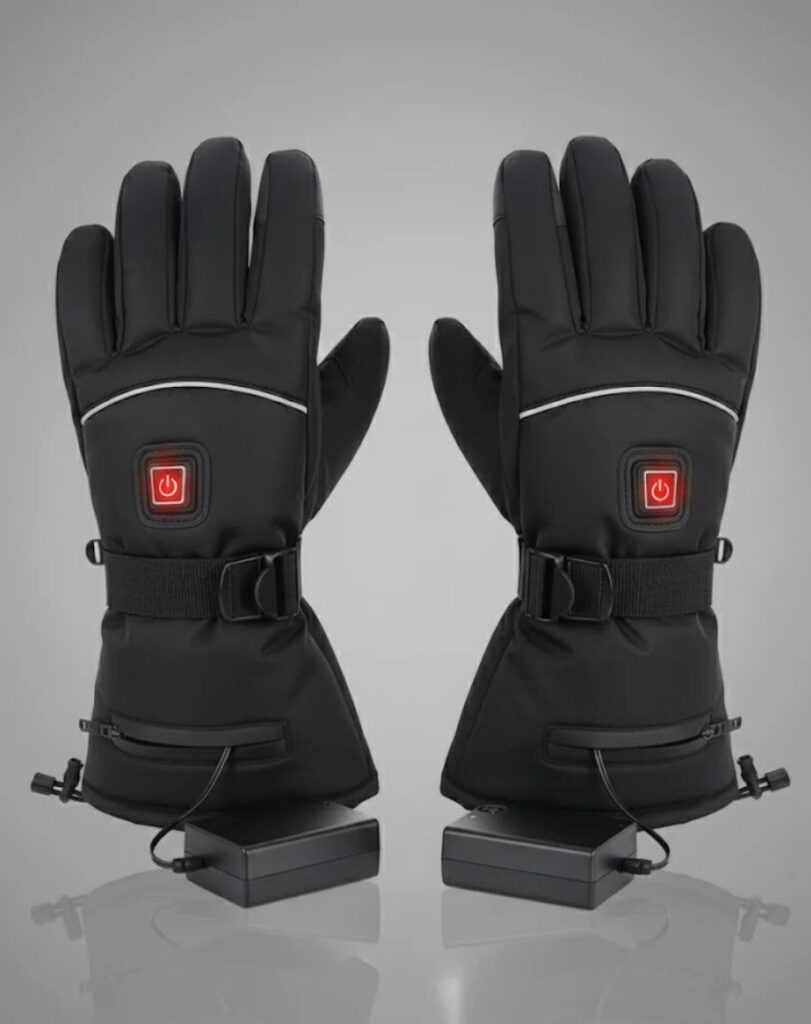 Gants chauffants imperméables LAURIANE Hero — coupe-vent — vue 1