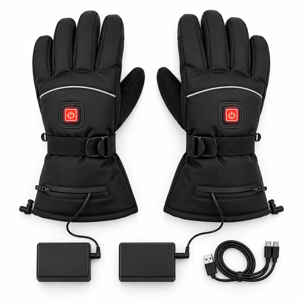 Gants chauffants imperméables LAURIANE Hero — coupe-vent — vue 11