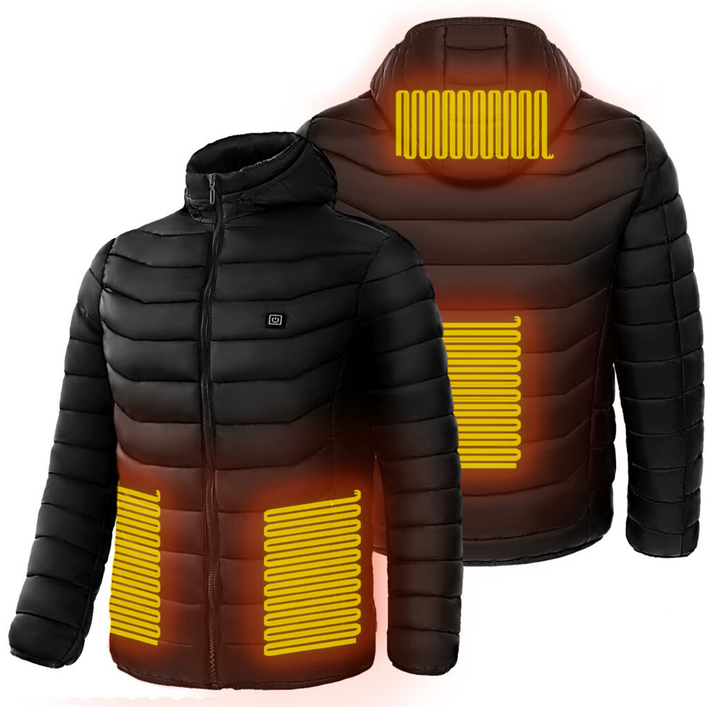 Doudoune chauffante homme — vue 4