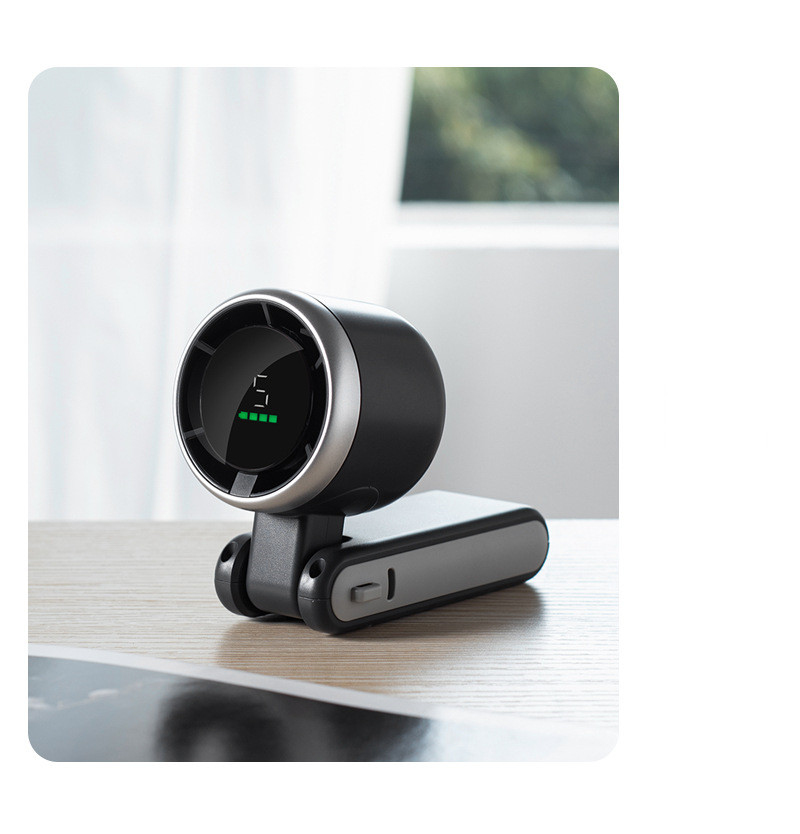 Ventilateur turbo pliable 180° portable/cou — vue 3