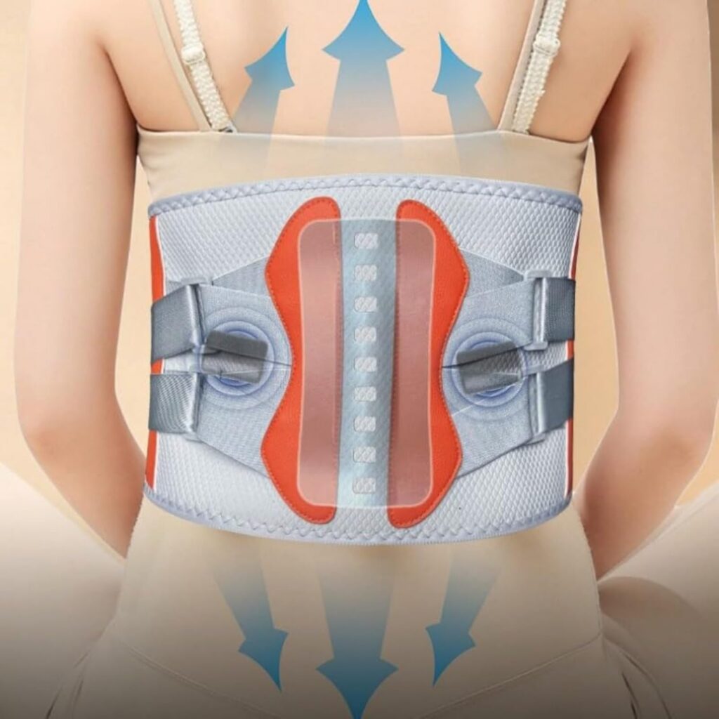 Ceinture chauffante rechargeable dos — vue 3