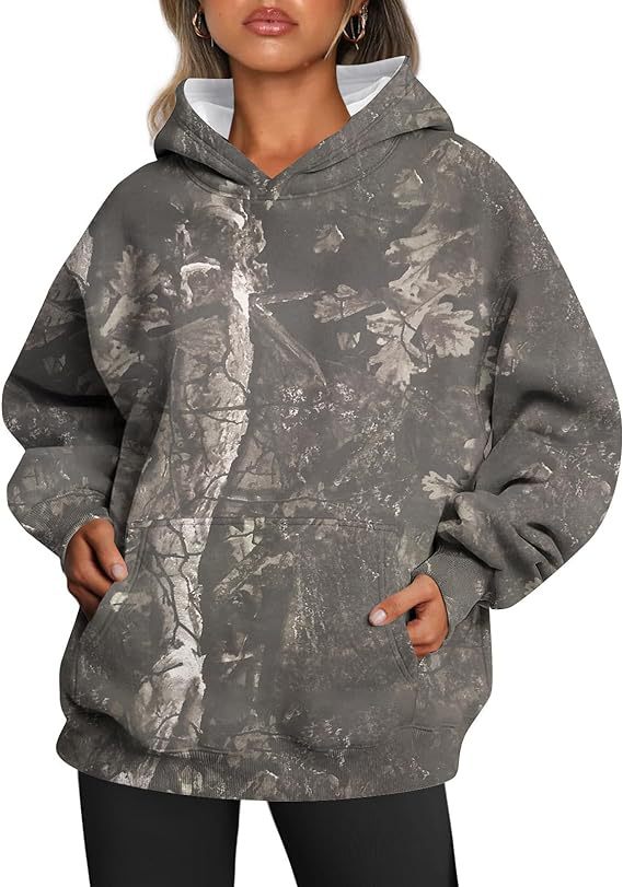 Hoodie camouflage femme — vue 2