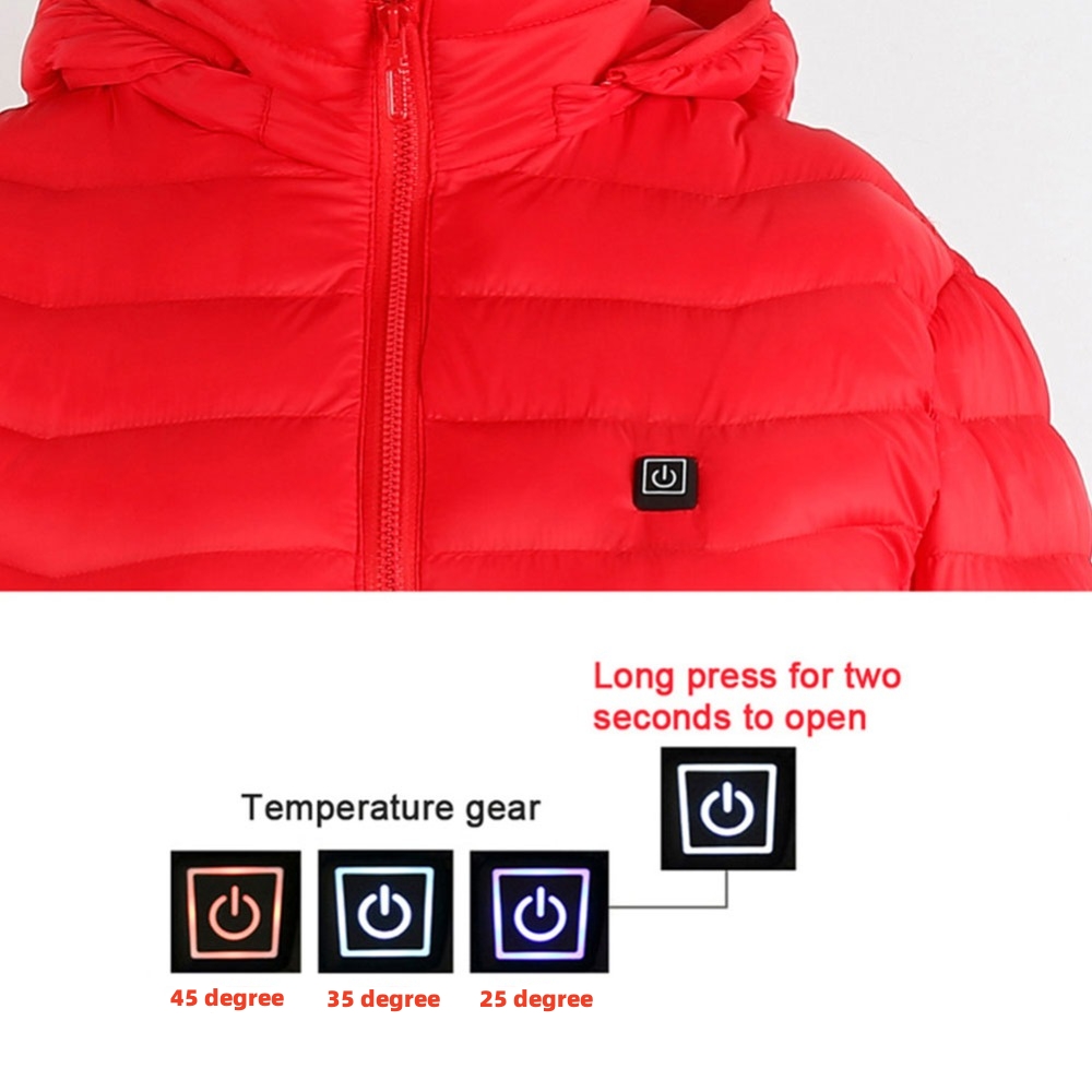Veste chauffante USB homme – vue complémentaire 2